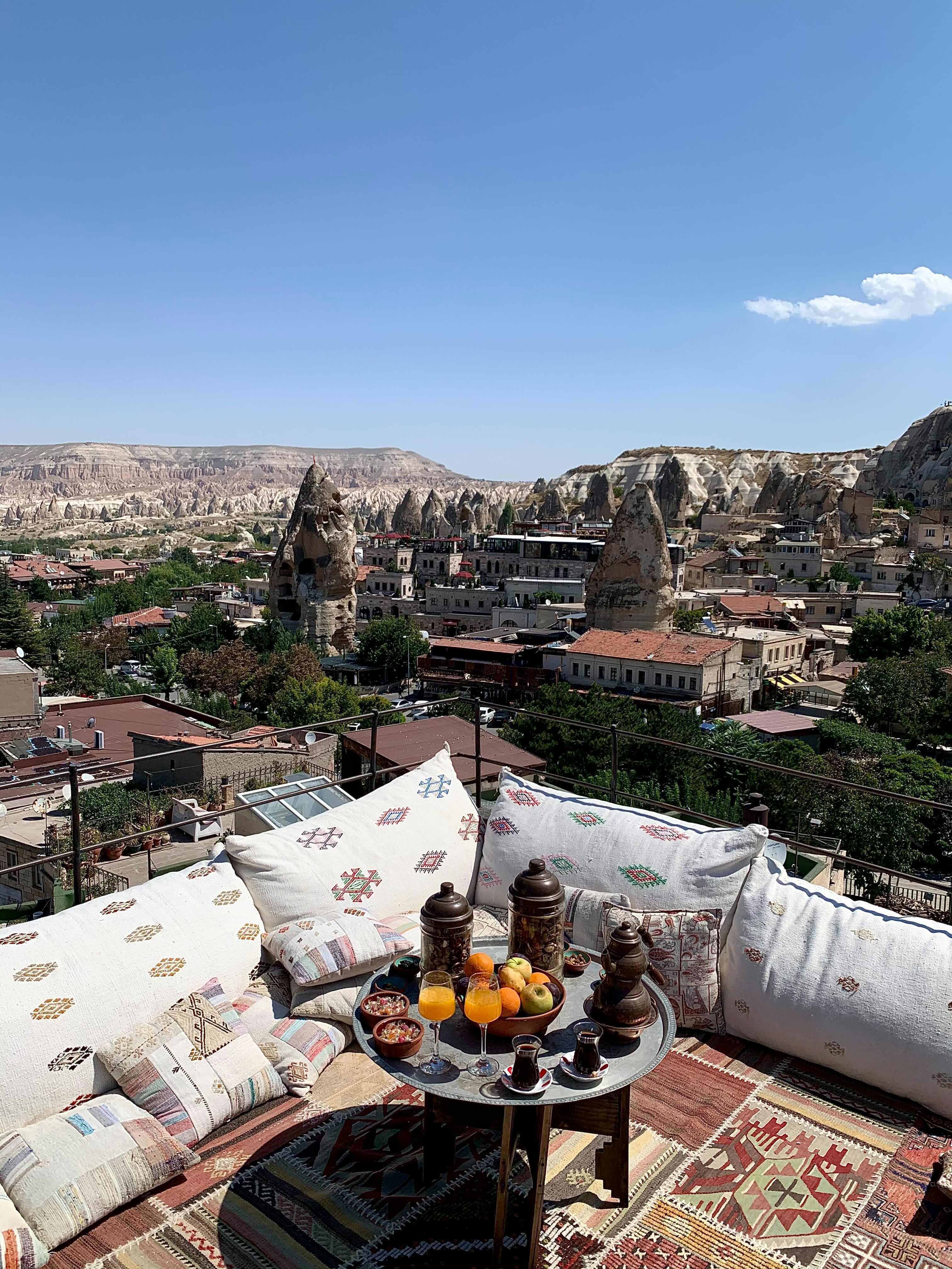 cappadocia terrace pillows