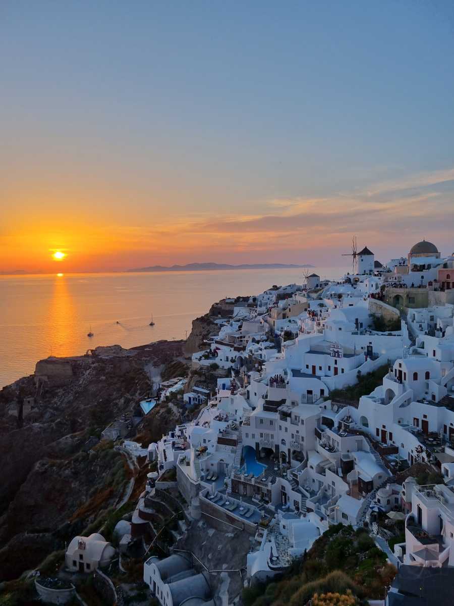 oia sunset