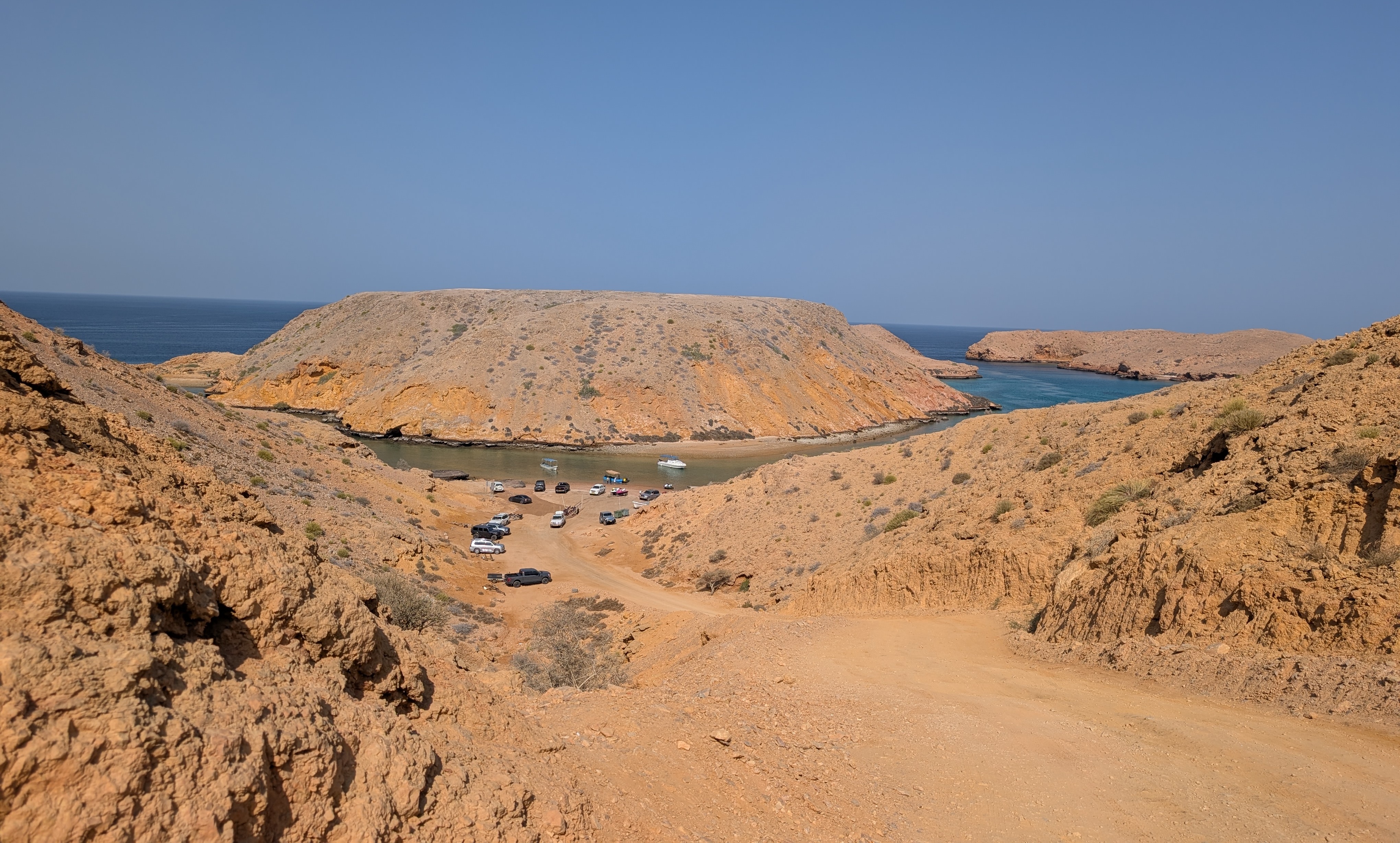 Bandar Al Khairan, jetski beach by day