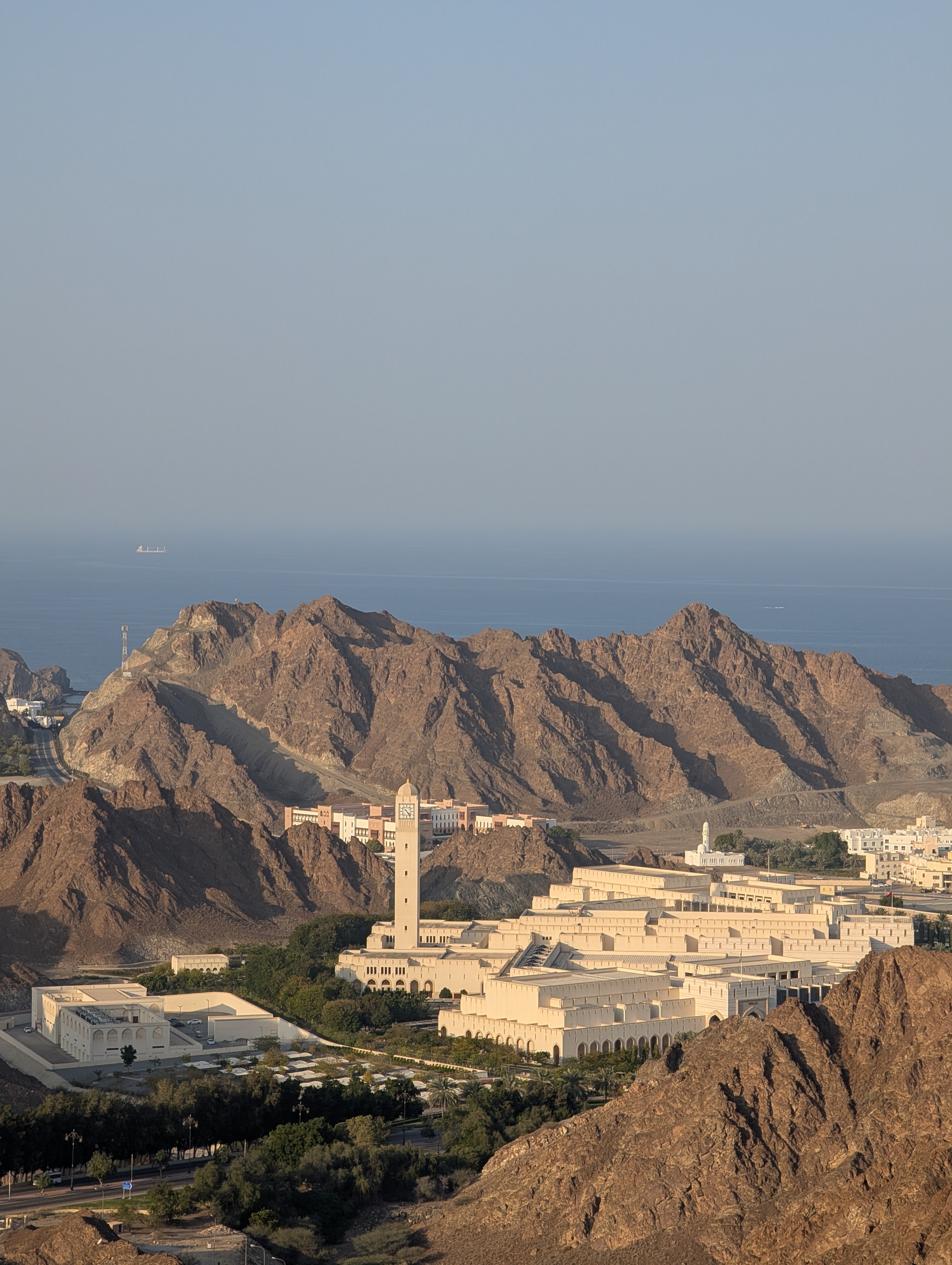 Al Bustan view from Al Bustan Viewpoint in Muscat