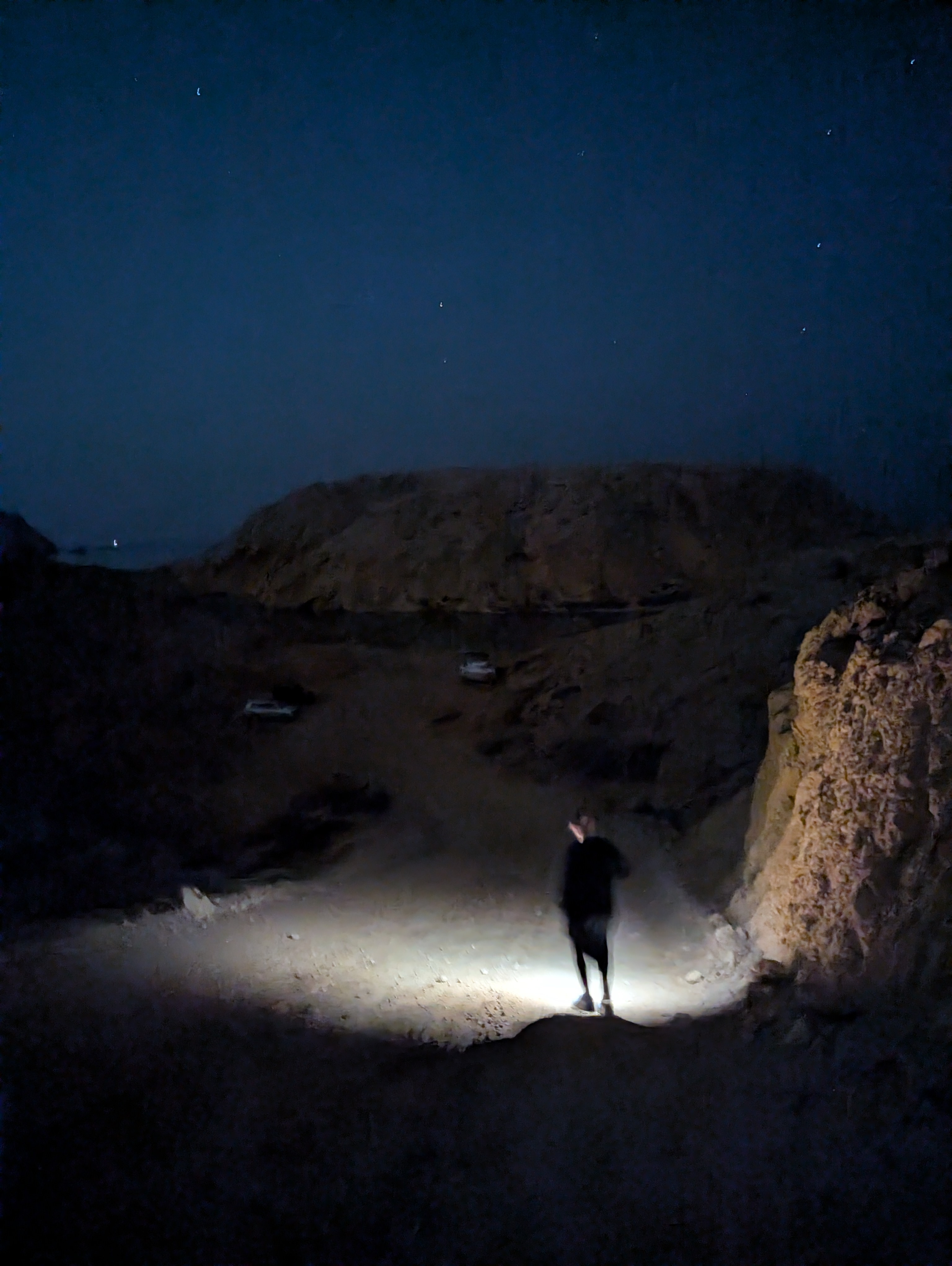 Late night coastal stop in Oman