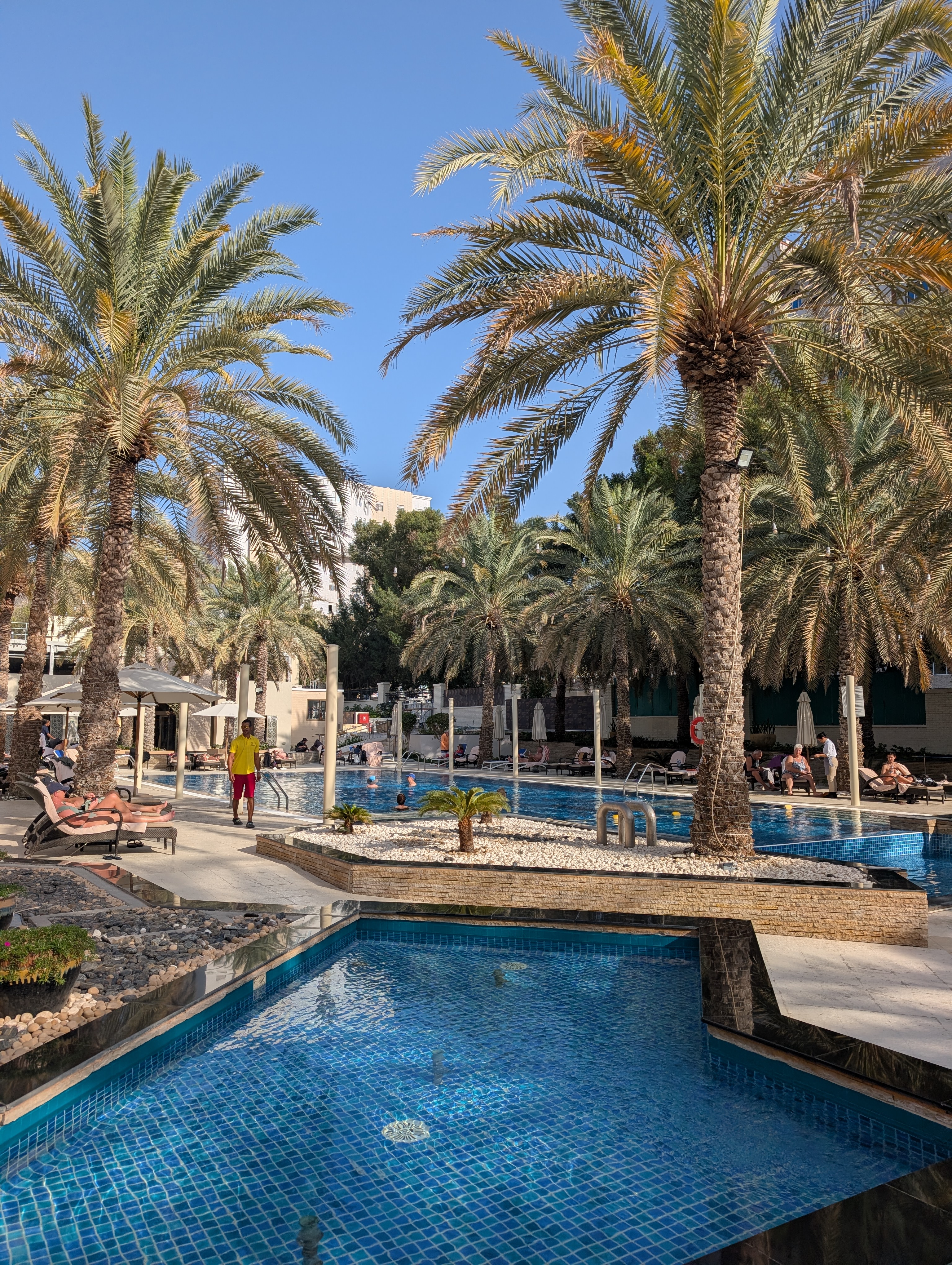 Sheraton Oman Hotel in Ruwi, Muscat - our main base