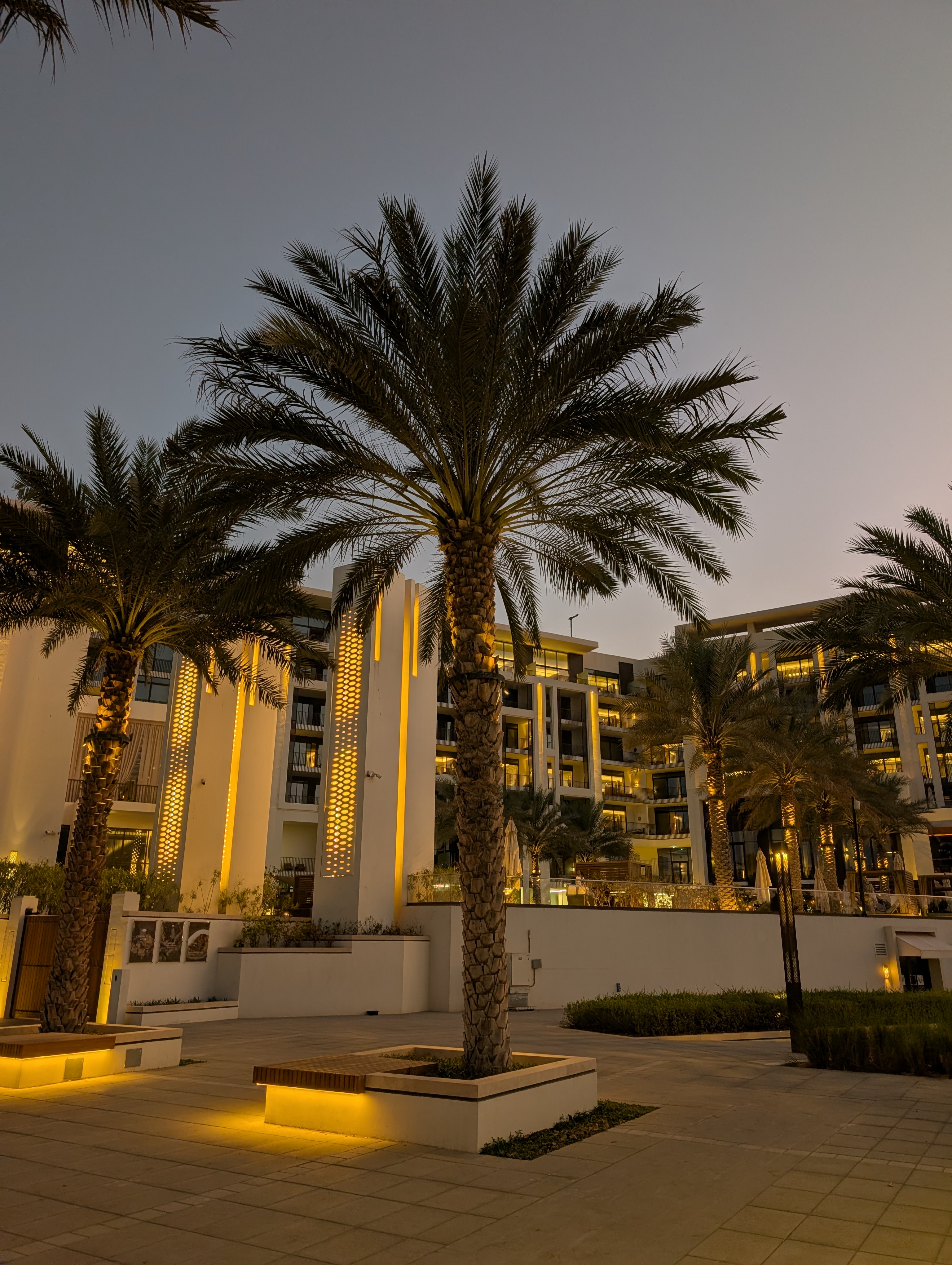 Another hotel area near Muscat main beach