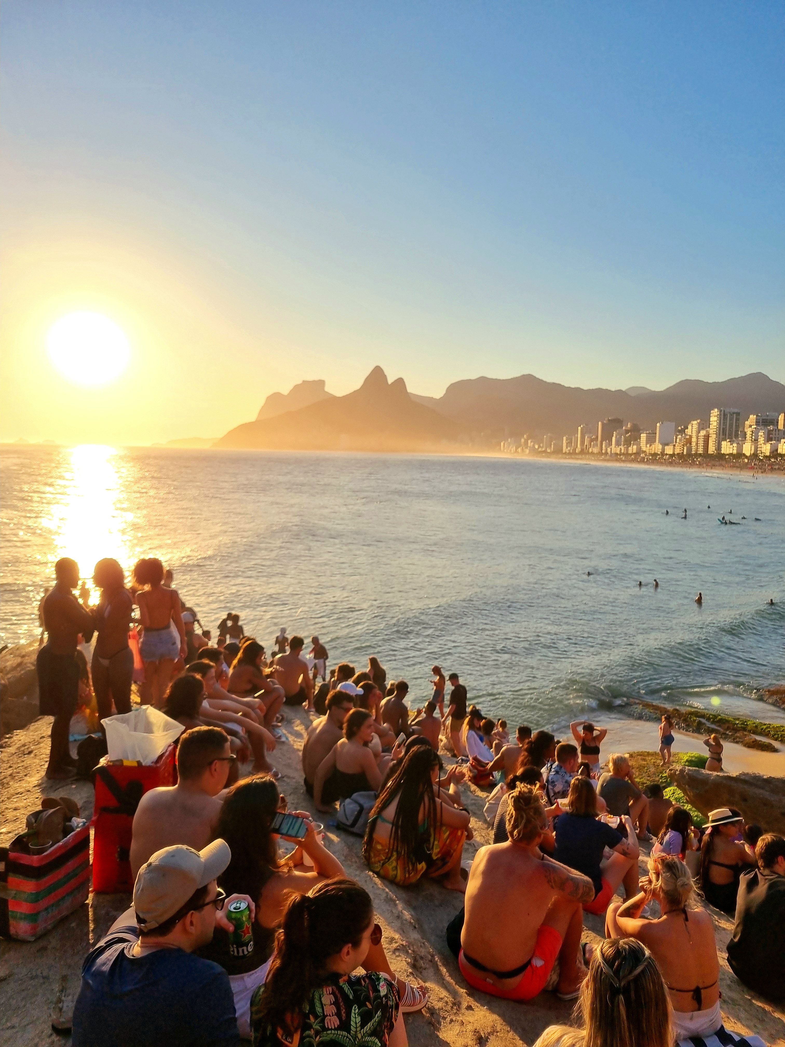 Ipanema beach in Rio de Janeiro